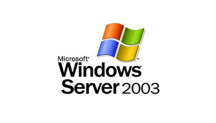 windows server 2003